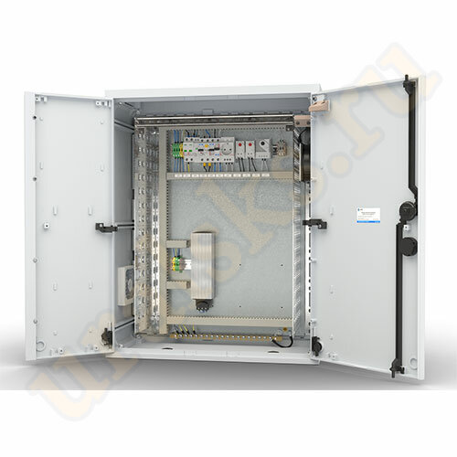 Шкаф ШТВ-НП-15.6.3-8ААА-Т1 15U (600x300) уличный комплектация T1-IP54