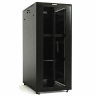 Шкаф напольный 19", 42U, 2055x600х600 мм (ВхШхГ), передняя и задняя распашные перфорированные двери (75%) Шкаф напольный 19", 42U, 2055x600х600 мм (ВхШхГ), передняя и задняя распашные перфорированные двери (75%)