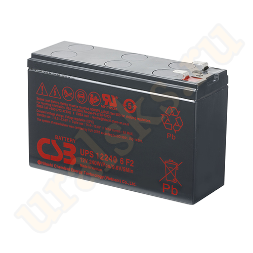 UPS122406 Аккумуляторная батарея CSB 12 В, 240 Вт