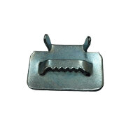 Замок фиксатор для ленты уп.100шт (оцинковка) Замок фиксатор для ленты уп.100шт (оцинковка)