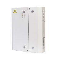 Оптический бокс (кросс) настенный, две двери, 2 замка, до 48 портов Оптический бокс (кросс) настенный, две двери, 2 замка, до 48 портов