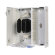 БОН-Н-48.2 Оптический бокс (кросс) настенный, две двери, 2 замка, до 48 портов