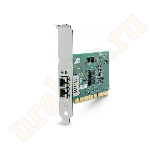 AT-2931SX/LC Сетевая карта Gigabit Ethernet Fiber Adapter Card, Fibre LC Connector, PCI-X, Single Pack, RoHS version