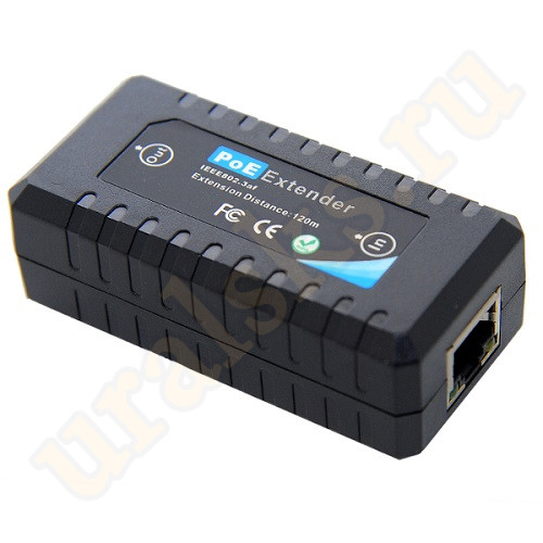 Удлинитель Ethernet + PoE M-PT100 M100211