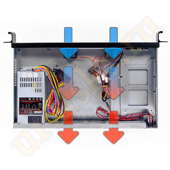 Серверный корпус 1U NR-N125 300Вт черный, NegoRack Серверный корпус 1U NR-N125 300Вт черный, NegoRack