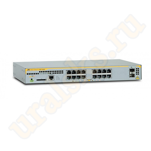 AT-IE210L-18GP-60 Коммутатор Industrial managed PoE+ switch, 16 × 10/100/1000TX PoE+ ports and 2 × 100/1000X SFP