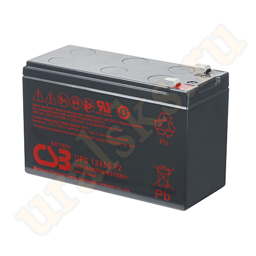 UPS12460 Аккумуляторная батарея CSB 12 В, 460 Вт