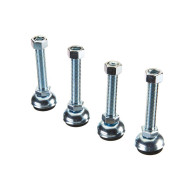 Комплект регулируемых опор М12 для напольных шкафов и стоек, 4 шт Комплект регулируемых опор М12 для напольных шкафов и стоек, 4 шт