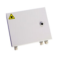 Оптический бокс (кросс) IP 55 настенный, одна дверь, замок, до 16 портов Оптический бокс (кросс) IP 55 настенный, одна дверь, замок, до 16 портов