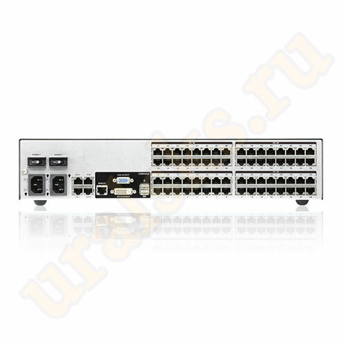 KN8164v-AX-G IP KVM Переключатель 64-портовый VGA, DVI-D, USB
