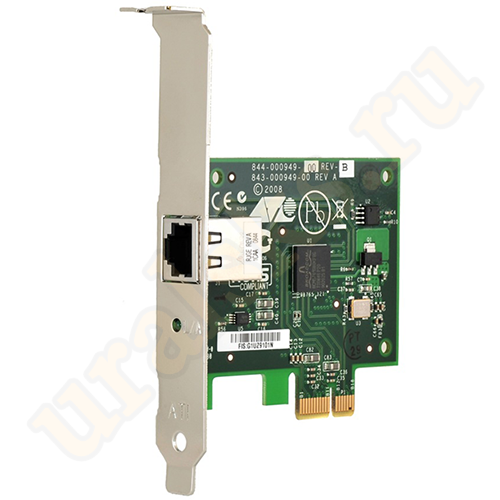 AT-2912T-901 Сетевая карта Secure, PCI-e (x1) Copper 10/100/1000T Adapter, includes both standard and low profile brackets; single pack