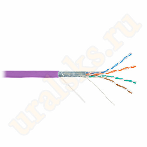 NKL 4200C-VL Кабель NIKOLAN F/UTP, 4 пары, Кат.5e, 24 AWG, внутренний, LSZH, 305м