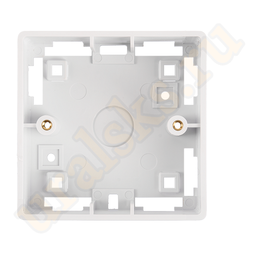 NMC-BB86X86-WT Коробка настенная NIKOMAX, под лицевые панели и розетки формата 86х86мм, белая