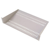 Полка перфорированная консольная 2U, глубина 200 мм