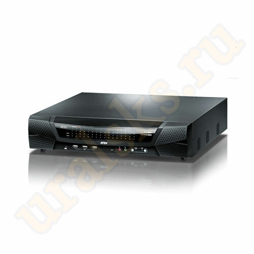 KN4164v-AX-G IP KVM Переключатель 64-портовый VGA, DVI-D, USB