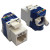 LAN-TK45U6/180-WH Модуль Keystone Tooless, RJ-45, кат.6, UTP, 180 градусов, белый