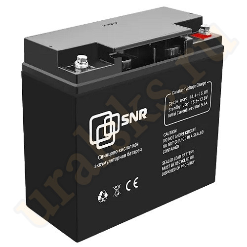 SNR-BAT-12-18-GP Свинцово-кислотный аккумулятор 12 В 18 Ач SNR