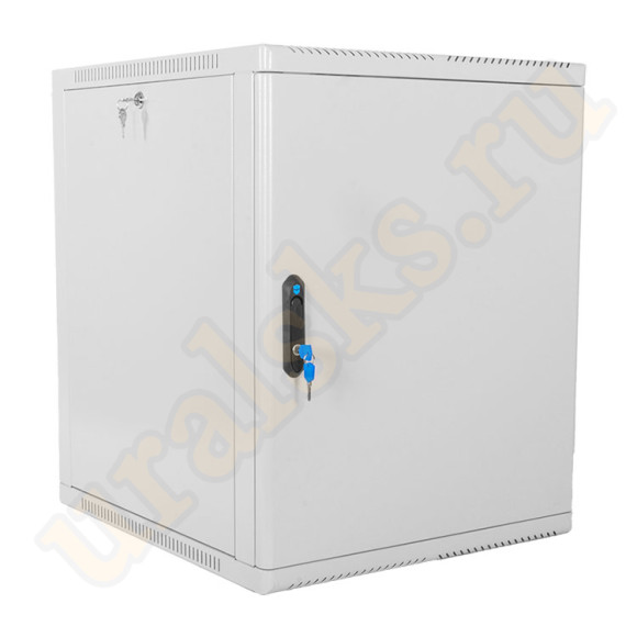 ШРН-12.500.1 Шкаф телекоммуникационный настенный сварной 12U (600x530) съёмные стенки, дверь металл