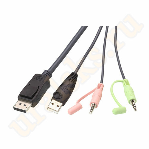 CS22DP-AT KVM Переключатель 2-портовый DisplayPort, USB