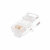 NMC-RJ84RE06UD1-100 Коннектор NIKOMAX RJ45/8P8C, Кат.5, 6мкд, под многожильный кабель, Ethernet-разводка (контакты 1,2,3,6), круглый ввод, 100шт