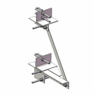 Узел крепления УКПУ-01 (левый) ССД Узел крепления УКПУ-01 (левый) ССД