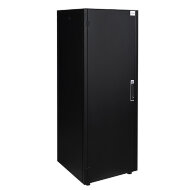 Шкаф напольный Datarex 19", 36U 600х600, передняя дверь металл, задняя стенка сплошная, металл, черный Шкаф напольный Datarex 19", 36U 600х600, передняя дверь металл, задняя стенка сплошная, металл, черный