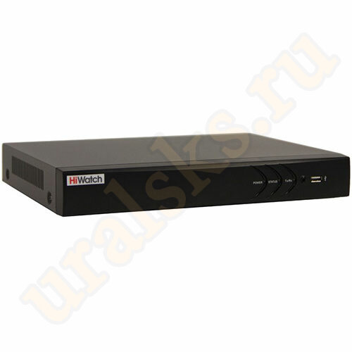 DS-N304P(B) IP-регистратор 4-х канальный HiWatch, 4 PoE интерфейса