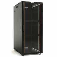 Шкаф напольный 19", 47U, 2277x600х800 мм (ВхШхГ), стеклянная дверь Hyperline Шкаф напольный 19", 47U, 2277x600х800 мм (ВхШхГ), стеклянная дверь Hyperline