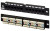 Hyperline PP-10-12-8P8C-C5e-110D Патч-панель 10", уст. размер 254 мм, 12 портов RJ-45, категория 5e, Dual IDC