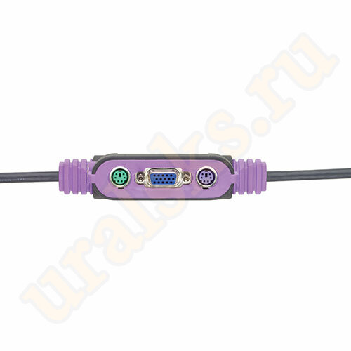 CS62A-A7 KVM Переключатель 2-портовый VGA, PS/2 CS62A-A7 KVM Переключатель 2-портовый VGA, PS/2