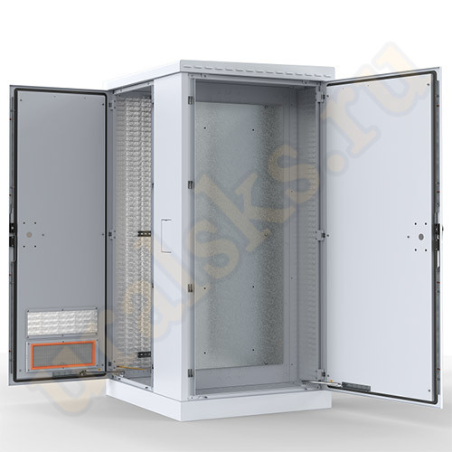 ШТВ-2-12.10.9-43А3 Шкаф уличный всепогодный напольный 12U (Ш1000 × Г900) с электроотсеком, три двери ШТВ-2-12.10.9-43А3 Шкаф уличный всепогодный напольный 12U (Ш1000 × Г900) с электроотсеком, три двери