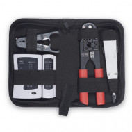Cabeus HT-TK-02 Набор инструментов (инструмент обжимной, инструмент для заделки витой пары , зачистка, тестер) Cabeus HT-TK-02 Набор инструментов (инструмент обжимной, инструмент для заделки витой пары , зачистка, тестер)
