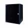 DR-600321 Настенный шкаф 19", 15U 600х600, дверь стекло, чёрный