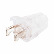 Защитный колпачок NIKOMAX для коннекторов RJ45, под кабели диаметром 6,5мм, с защитой защелки, уп. 100шт(EOL)