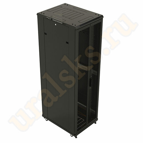 Шкаф TTB-4761-DD-RAL9004 напольный 19", 47U, 2277x600х1000 мм, передняя и задняя распашные перфорированные двери (75%) Шкаф TTB-4761-DD-RAL9004 напольный 19", 47U, 2277x600х1000 мм, передняя и задняя распашные перфорированные двери (75%)