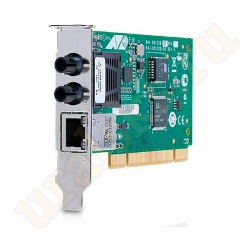 AT-2701FTXa/SC-001 Сетевая карта 32 bit 100Mbps Dual Fiber and Copper Fast Ethernet Fiber Adapter Card; SC connector; includes both standard and low profile brackets; Single Pack