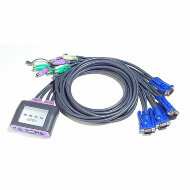 CS64A-A7 KVM Переключатель 4-портовый VGA, PS/2