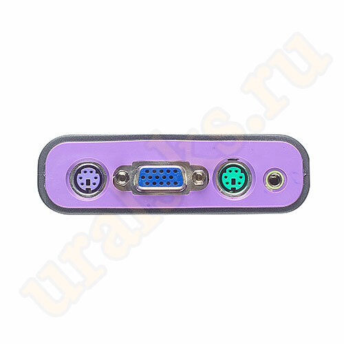 CS64A-A7 KVM Переключатель 4-портовый VGA, PS/2 CS64A-A7 KVM Переключатель 4-портовый VGA, PS/2