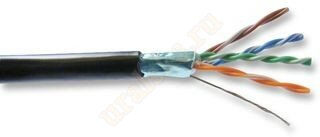 Belden 7929A 0101000 (305 м) Кабель для сетей Industrial Ethernet, категория 5e, серия DataTuff®, 4x2x24 AWG (0,51 мм) F/UTP, спаянные пары, одножильный (solid), (-25°С - + 75°С), PVC (цена за 1 м)