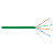 NKL 9100C-GN Кабель NIKOLAN U/UTP, 4 пары, Кат.5e, 24 AWG, внутренний, LSZH, 305м