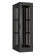 TFA-336010-GPPP-BK Напольный шкаф 19", 33U, стеклянная дверь, боковые перфорированные металические стенки и задняя дверь Ш600хВ1660хГ1000мм, в разобранном виде, черный