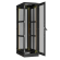 TFA-336010-GPPP-BK Напольный шкаф 19", 33U, стеклянная дверь, боковые перфорированные металические стенки и задняя дверь Ш600хВ1660хГ1000мм, в разобранном виде, черный