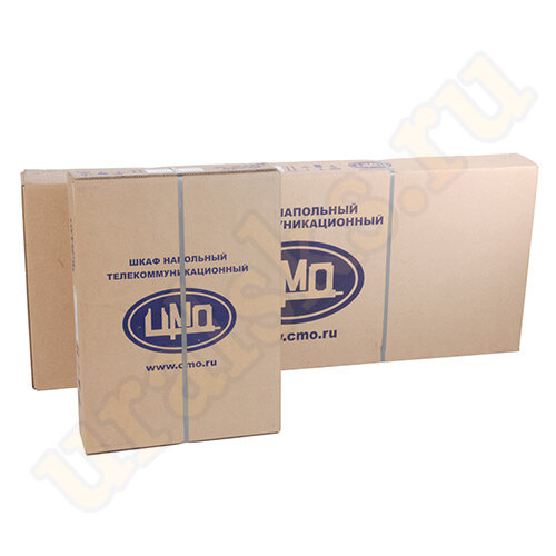 ШТК-М-47.8.10-44АА-9005 Напольный телеком шкаф 47U 800x1000мм двери перфорированные, цвет чёрный