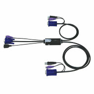 CS52-A7 KVM Переключатель 2-портовый VGA, USB, PS/2