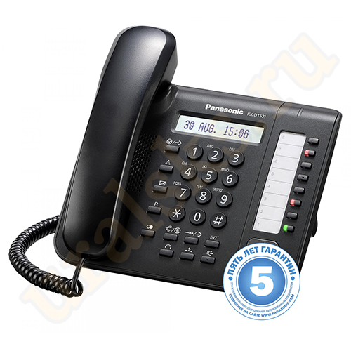 KX-DT521RUB Цифровой системный телефон Panasonic