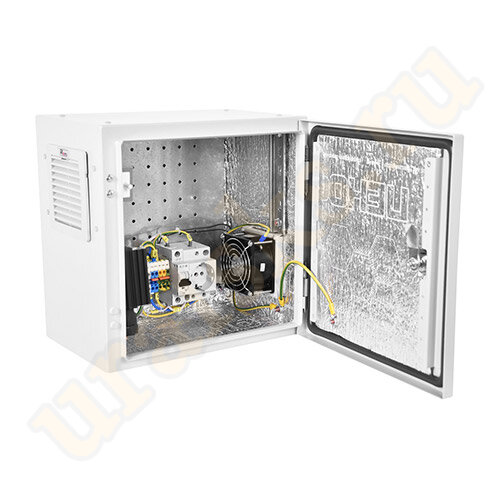 ШТВ-НЭ-6.6.3-3ВВА-Т1 Шкаф всепогодный настенный эконом укомплектованный (В600 × Ш600 × Г300)