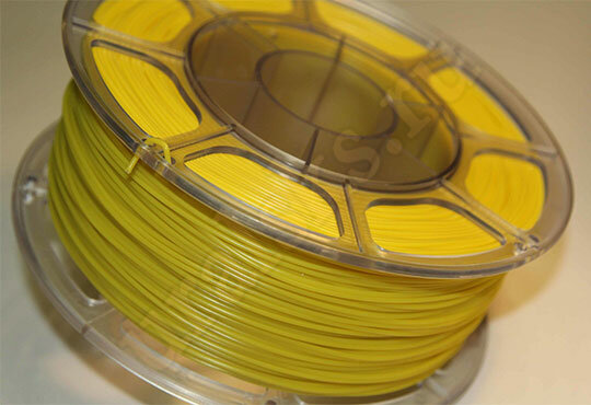 PET-g Пластик для 3Д печати, Жёлтый 1.75мм
