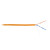 EC-UU002-5-LSZH-OR Кабель NETLAN U/UTP 2 пары, Кат.5, внутренний, LSZH, оранжевый, 305м