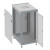 SL 6022.732 Шкаф телекоммуникационный 19" напольный 22U 600x1000x1000mm, передняя дверь перфорированная, задняя дверь сплошная металлическая