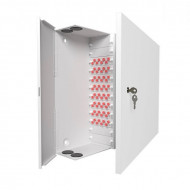 Настенный кросс 64 порта FС/PC 62,5/125 (OM1) укомплектованный Настенный кросс 64 порта FС/PC 62,5/125 (OM1) укомплектованный